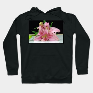 Two Lilies close up Hoodie